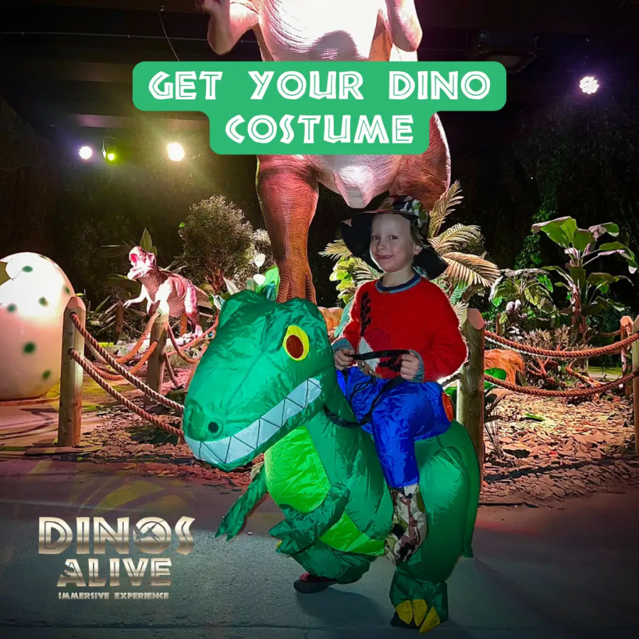 ADD-ON CHILD DINOS COSTUME