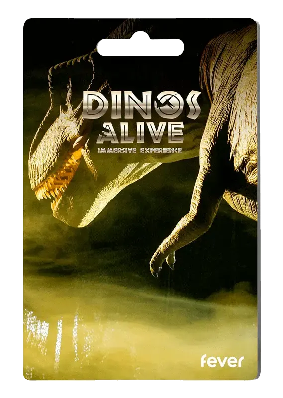 Gift Card - Dinos Alive Exhibit Los Angeles - Immersive Experience